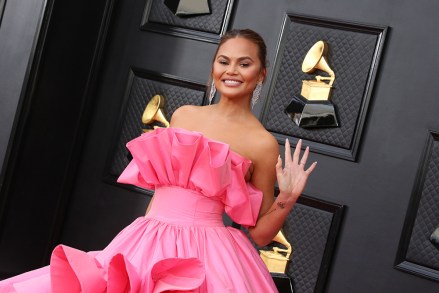 Chrissy Teigen
64th Annual Grammy Awards, Arrivals, MGM Grand Garden Arena, Las Vegas, USA - 03 Apr 2022