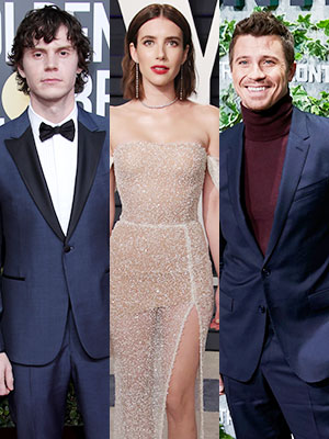Emma Roberts Evan Peters split