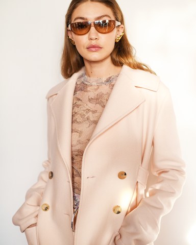 Gigi Hadid backstage
Lanvin show, Backstage, Fall Winter 2019, Paris Fashion Week, France - 27 Feb 2019