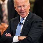 Former Vice President Joe Biden speaks at the Chuck Hagel Forum in Global Leadership, on the campus of the University of Nebraska-Omaha, in Omaha, NebJoe Biden, Omaha, USA - 28 Feb 2019