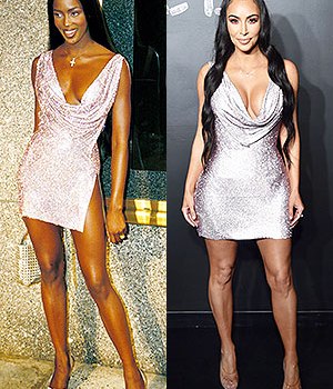 Naomi Campbell, Kim Kardashian