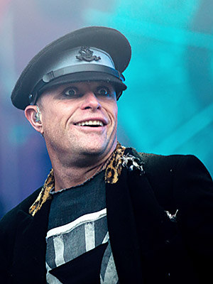 Keith Flint of The ProdigyT in the Park Festival, Strathallan Castle, Perthshire, Scotland, Britain - 12 Jul 2015