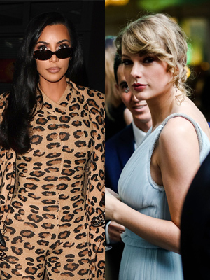 Kim Kardashian Reacts Taylor Swift Interview