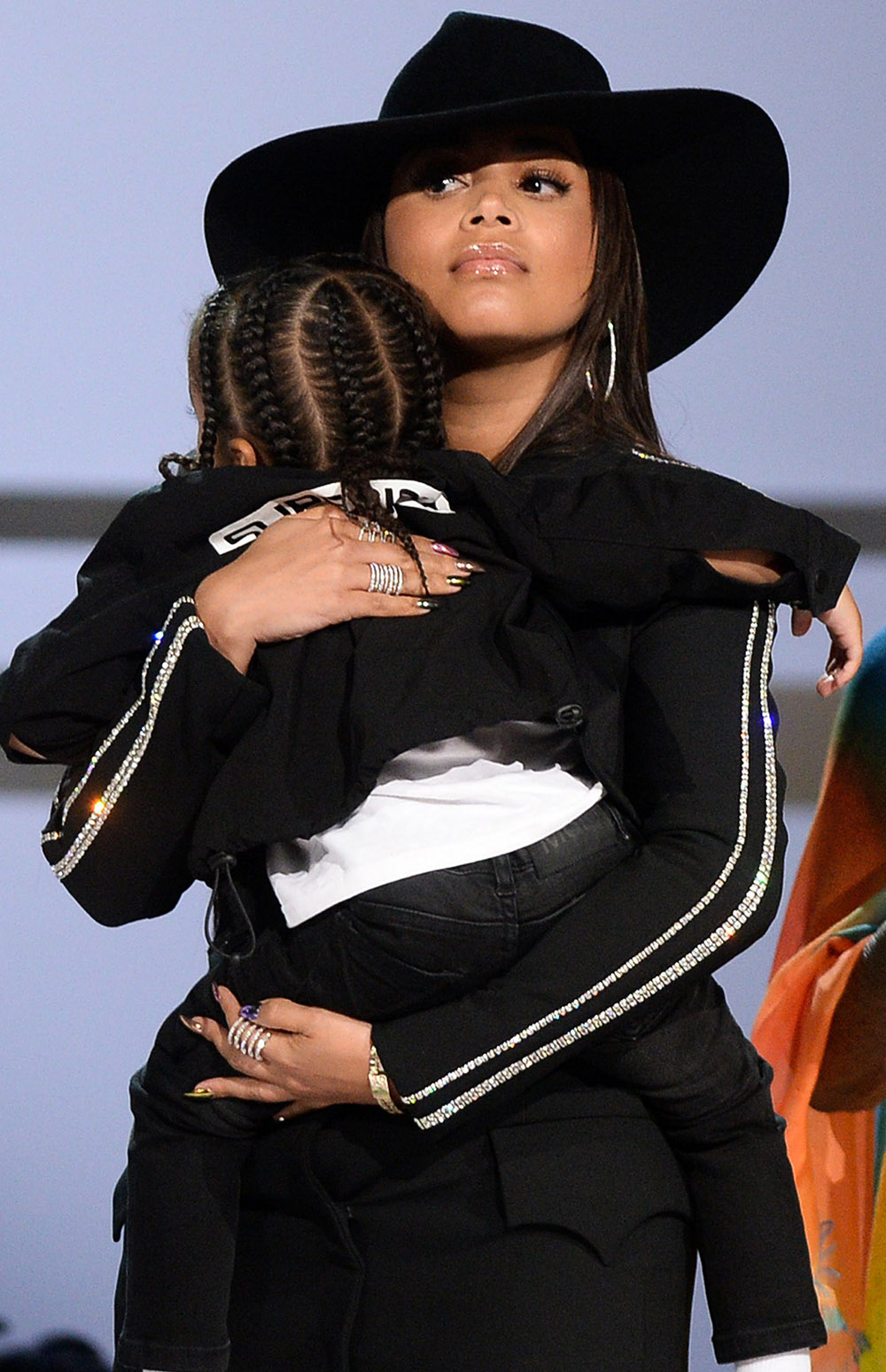 Lauren London and Nipsey Hussle's Family
BET Awards, Show, Microsoft Theater, Los Angeles, USA - 23 Jun 2019