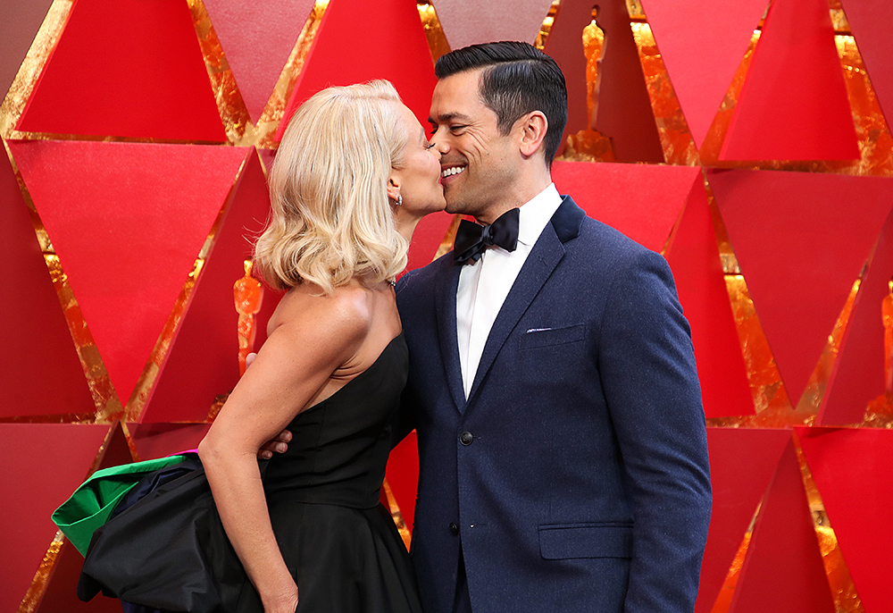 Kelly Ripa and Mark Consuelos
90th Annual Academy Awards, Arrivals, Los Angeles, USA - 04 Mar 2018