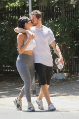 Studio City, CA  - Nikki Bella and Artem Chigvintsev seen on Saturday for a hike. They share a kiss at one point.  They also try some free samples of a healthy smoothie.

Pictured: Nikki Bella, Artem Chigvintsev

BACKGRID USA 17 AUGUST 2019 

BYLINE MUST READ: Phamous / BACKGRID

USA: +1 310 798 9111 / usasales@backgrid.com

UK: +44 208 344 2007 / uksales@backgrid.com

*UK Clients - Pictures Containing Children
Please Pixelate Face Prior To Publication*