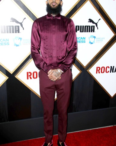 Nipsey Hussle
Roc Nation's Pre-Grammy Brunch, Los Angeles, USA - 09 Feb 2019