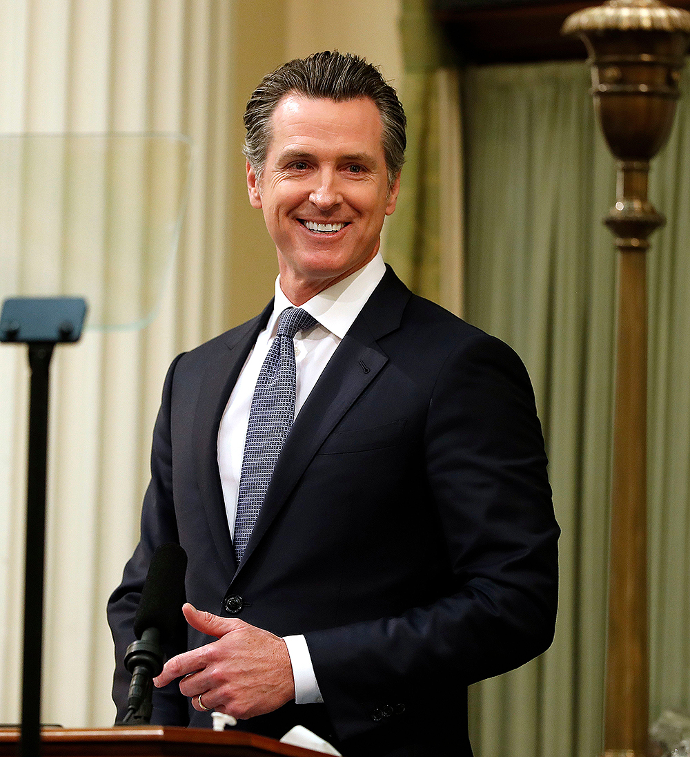 California Governor Newsom State of the State address, Sacramento, USA - 10 Feb 2019