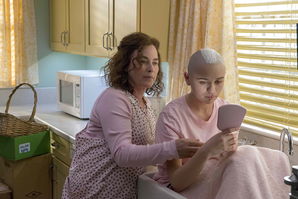 The Act -- "  " --  Dee Dee Blanchard (Patricia Arquette), Gypsy Rose Blanchard (Joey King) shown. (Photo by: Brownie Harris / Hulu)