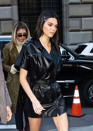 Celebrities are seen arriving to Longchamp Fall/Winter 2019 Fashion Show at 28 Liberty Street during New York Fashion Week.

Kendall Jenner wears - Dress ? Longchamp
Earrings ? Rachel Katz

Pictured: Kendall Jenner
Ref: SPL5062600 090219 NON-EXCLUSIVE
Picture by: Ouzounova/Splash / SplashNews.com

Splash News and Pictures
Los Angeles: 310-821-2666
New York: 212-619-2666
London: 0207 644 7656
Milan: 02 4399 8577
photodesk@splashnews.com

World Rights