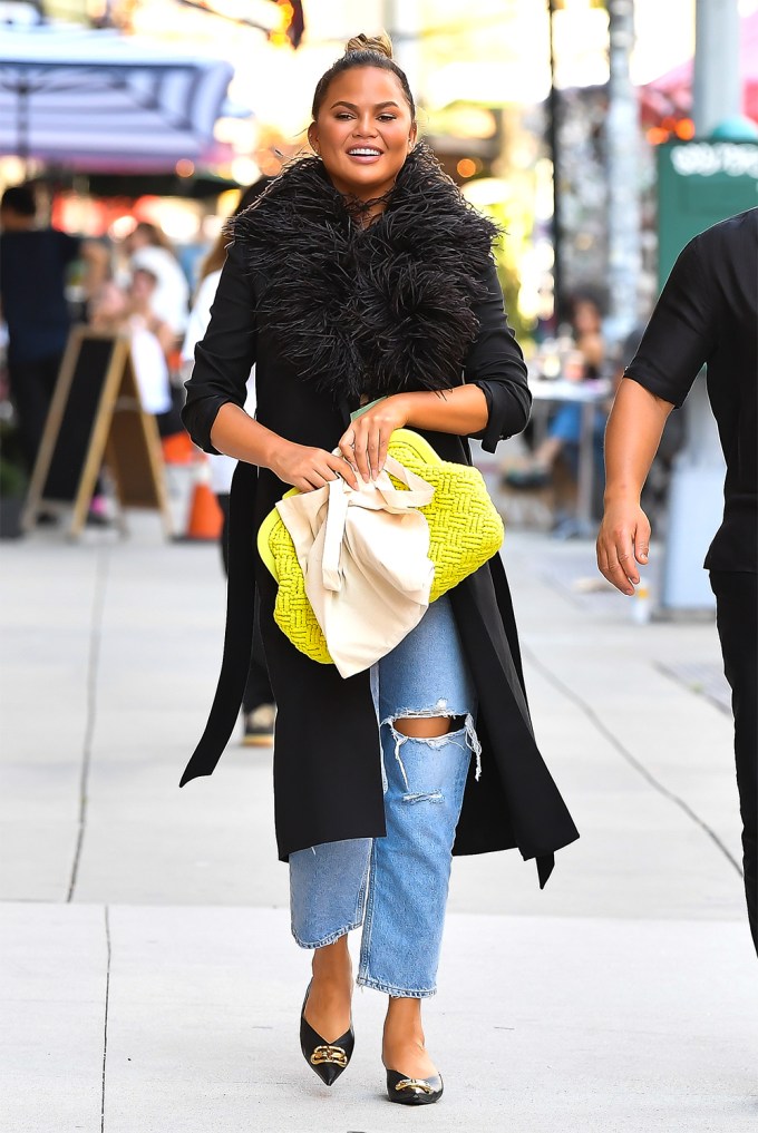 Chrissy Teigen In NYC