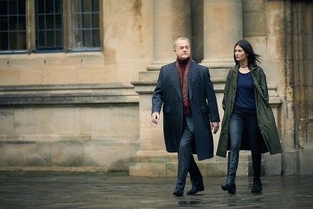 Owen Teale as Peter Knox, Malin Buska as Satu Jarvinen - A Discovery of Witches _ Season 1, Episode 2 - Photo Credit: Robert Viglasky/SundanceNow/Shudder/Bad Wolf