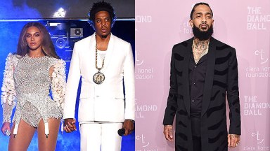 Beyonce JAY-Z Nipsey Hussle Memorial