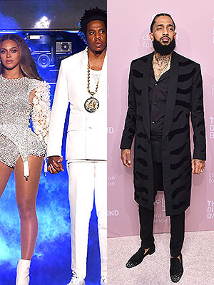 Beyonce JAY-Z Nipsey Hussle Memorial