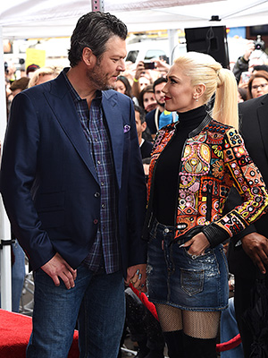 Gwen Stefani 50th birthday Blake Shelton