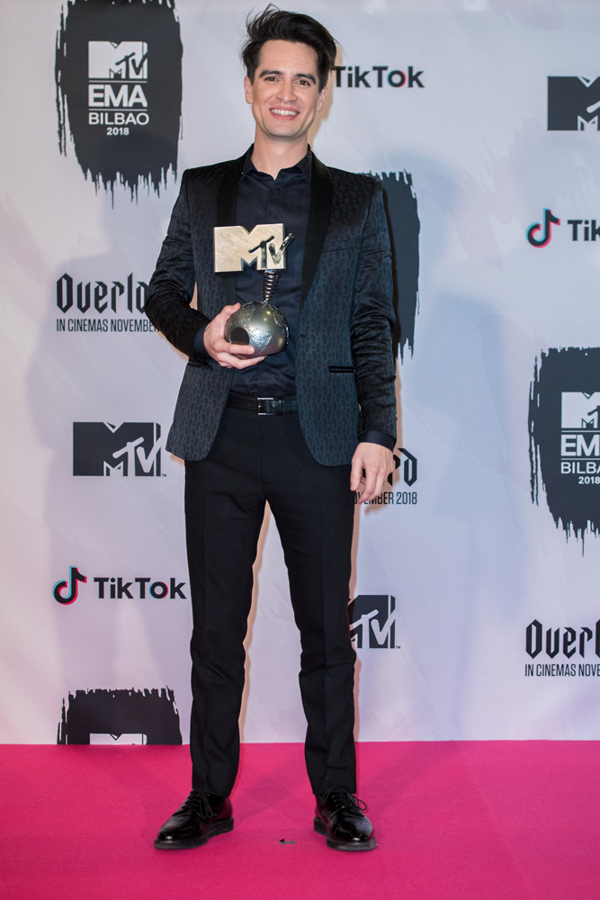 25th MTV Europe Music Awards, Press Room, Bilboa, Spain - 04 Nov 2018