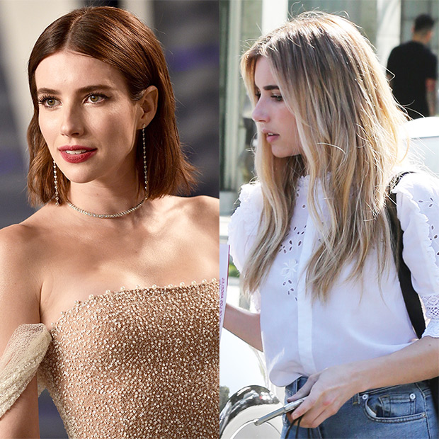 Emma Roberts Hair Makeover