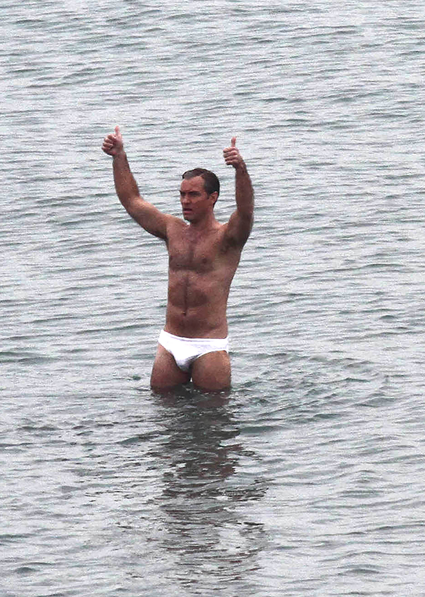 Jude Law speedo