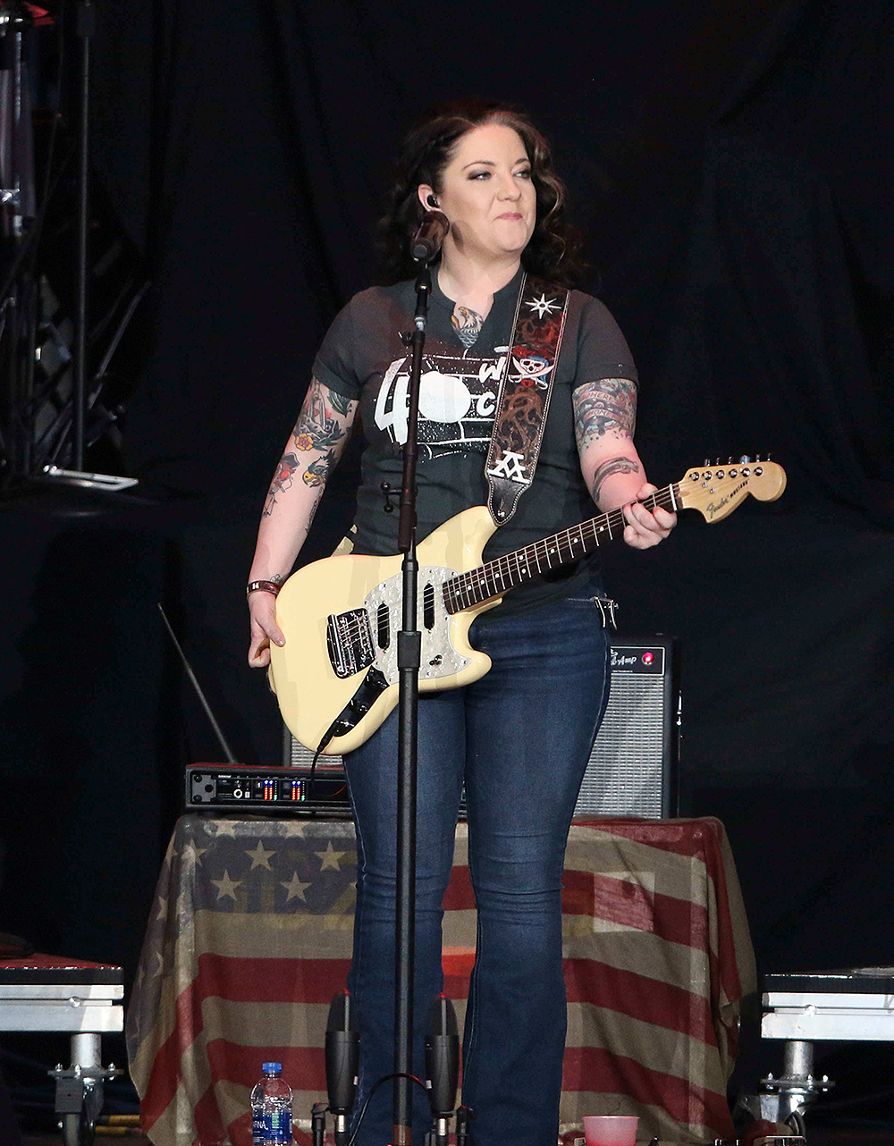 Ashley McBryde performs as the opener for Chris Stapleton at Mercedes Benz Stadium, in AtlantaChris Stapleton In Concert - , Atlanta, USA - 30 Mar 2019