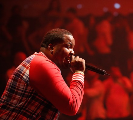 Sean Kingston
Labrinth and Sean Kingston perform at O1NE nightclub, Yas Island, Abu Dhabi, United Arab Emirates - 02 Nov 2013