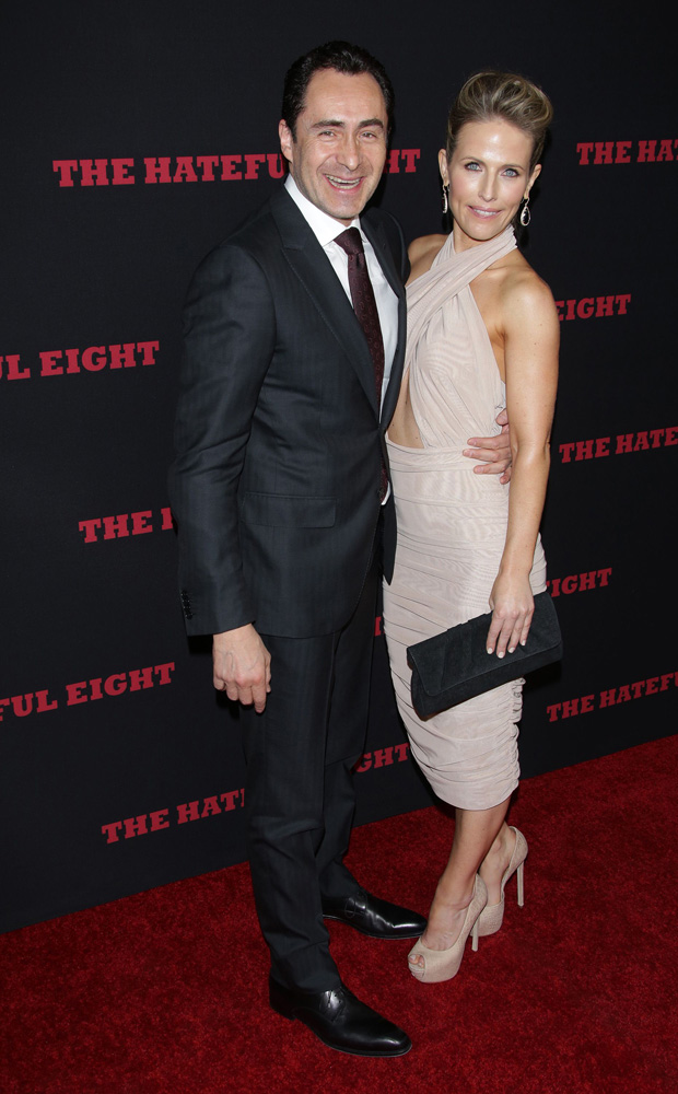 Demian Bichir, Stefanie Sherk
'The Hateful Eight' film premiere, Los Angeles, America - 07 Dec 2015