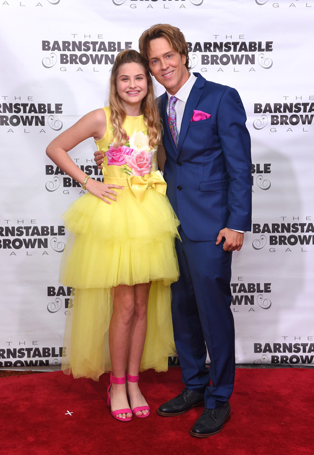 Dannielynn Birkhead and Larry Birkhead 31st Barnstable Brown Kentucky Derby Eve Gala, Arrivals, Louisville, USA - 03 May 2019