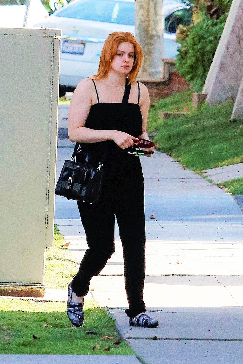 *EXCLUSIVE* Ariel Winter heads to work at a studio in LA