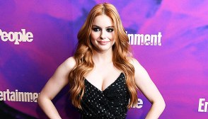 Ariel Winter Black Dress Upfronts