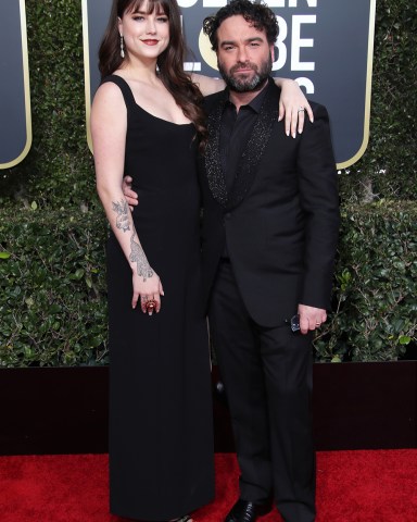 Alaina Meyer and Johnny Galecki76th Annual Golden Globe Awards, Arrivals, Los Angeles, USA - 06 Jan 2019