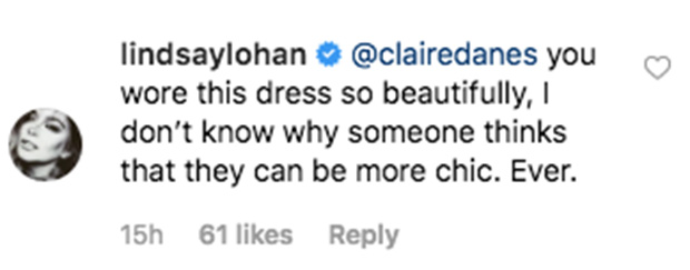 Lindsay Lohan disses Zendaya