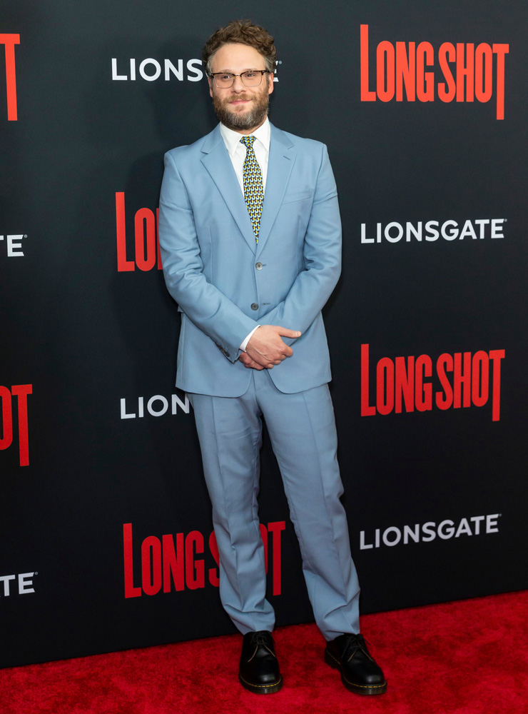 'Long Shot' film premiere, Arrivals, New York, USA - 30 Apr 2019