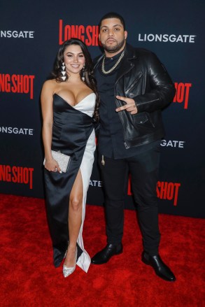 O'Shea Jackson Jr. (R) and girlfriend Danielle (L)
'Long Shot' film premiere, Arrivals, New York, USA - 30 Apr 2019