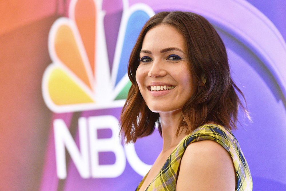 Mandy Moore
NBCUniversal Upfront Presentation, Arrivals, Four Seasons Hotel, New York, USA - 13 May 2019