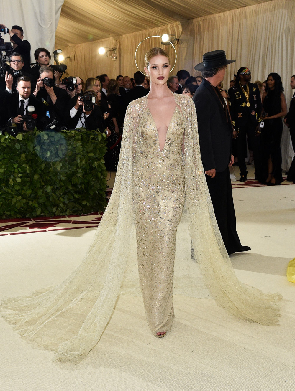 The Metropolitan Museum of Art's Costume Institute Benefit celebrating the opening of Heavenly Bodies: Fashion and the Catholic Imagination, Arrivals, New York, USA - 07 May 2018