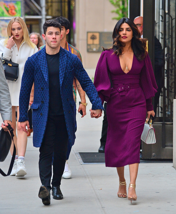 Priyanka Chopra Purple Dress