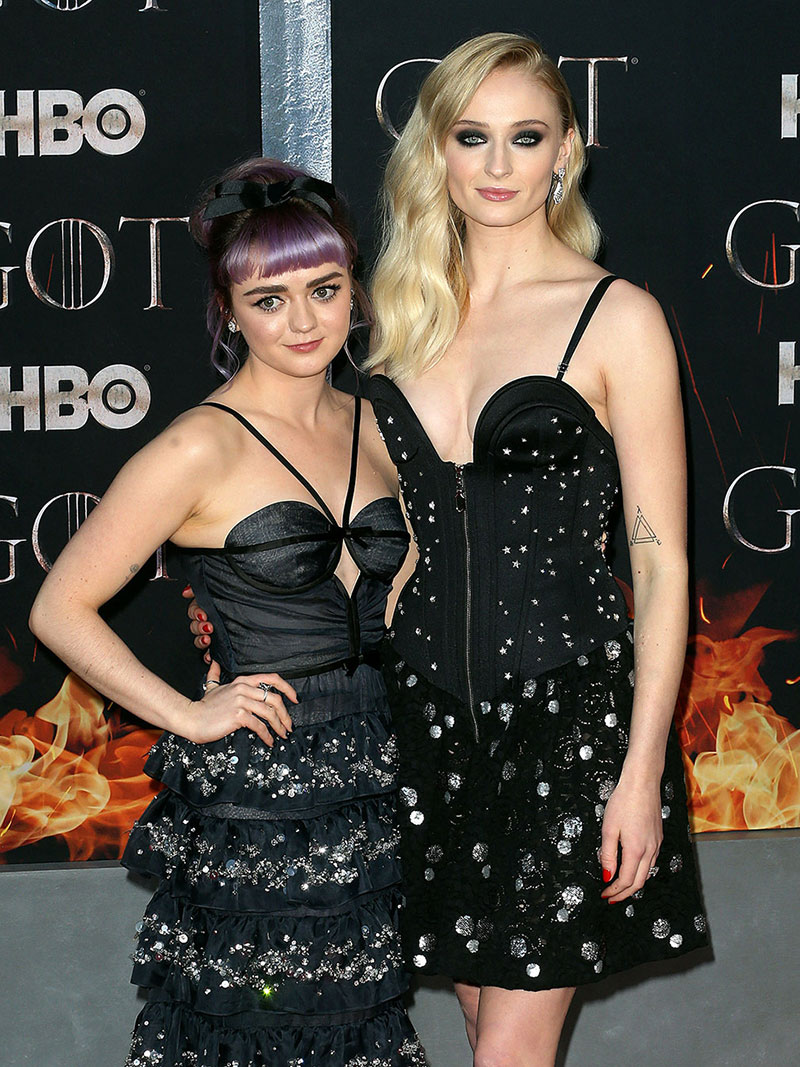 Maisie Williams Sophie Turner