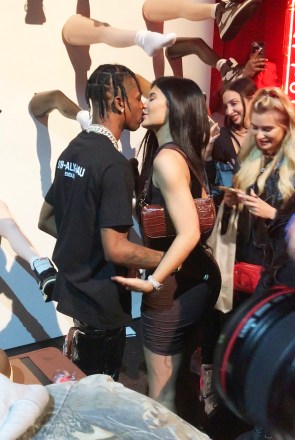 Kylie Jenner gives Travis Scott a birthday kiss at his birthday party tonight in Los Angeles

Pictured: Travis Scott,Kylie Jenner
Ref: SPL5084921 010519 NON-EXCLUSIVE
Picture by: ShotbyJuliann / SplashNews.com

Splash News and Pictures
Los Angeles: 310-821-2666
New York: 212-619-2666
London: 0207 644 7656
Milan: 02 4399 8577
photodesk@splashnews.com

World Rights