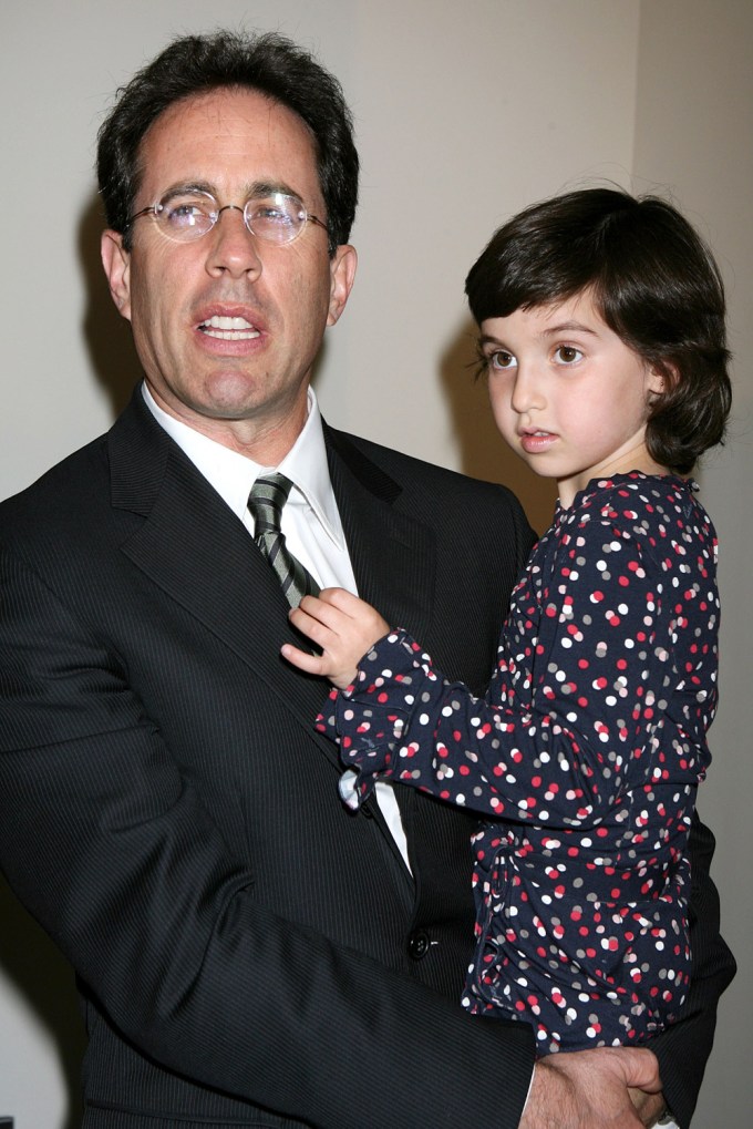 Jerry Seinfeld & His Daughter Sasha