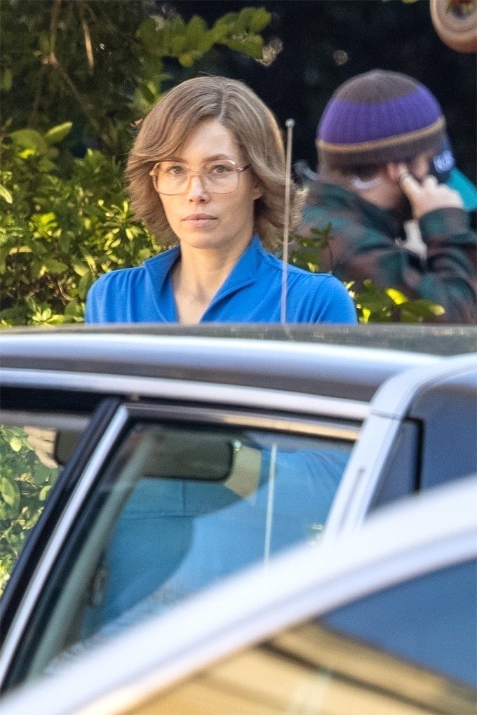 Jessica Biel Filming ‘Candy’