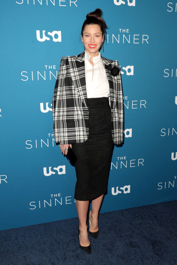 Jessica Biel At The Season 3 Premiere Of ‘The Sinner’