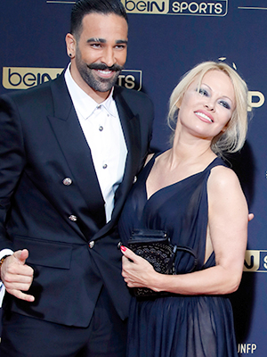 Pamela Anderson Adil Rami Split