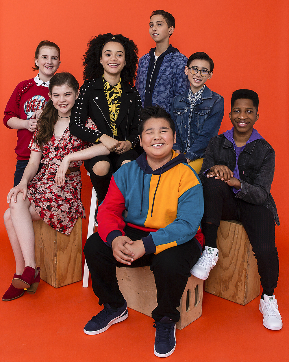 The new cast of 'All That' stopped by HollywoodLife's NYC portrait studio.