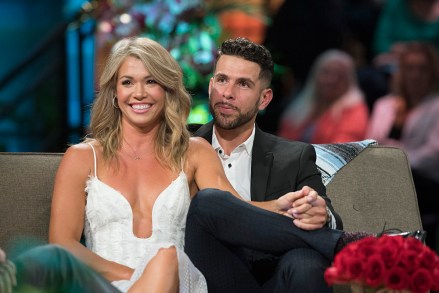 BACHELOR IN PARADISE - "Episode 506B" - In tonight’s deeply moving and equally surprising two-hour finale, airing TUESDAY, SEPT. 11 (8:00-10:00 p.m. EDT), host Chris Harrison is joined by a live studio audience to watch as the love-struck couples still in Mexico spend their final moments of Paradise, uncertain as to what the day will bring. With the possibility of engagements, there is no doubt that tears will be shed, whether they are from heartbreak or joy. (ABC/Paul Hebert)
KRYSTAL, CHRIS