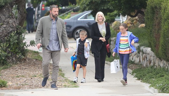 Ben Affleck, Sam Affleck, Chris Anne Boldt, Seraphina Affleck