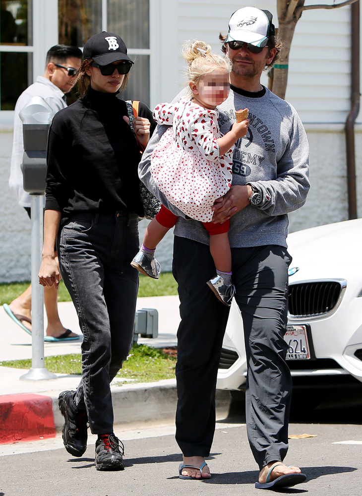 Bradley Cooper, Irina Shayk and daughter out and about, Los Angeles, USA - 25 May 2019