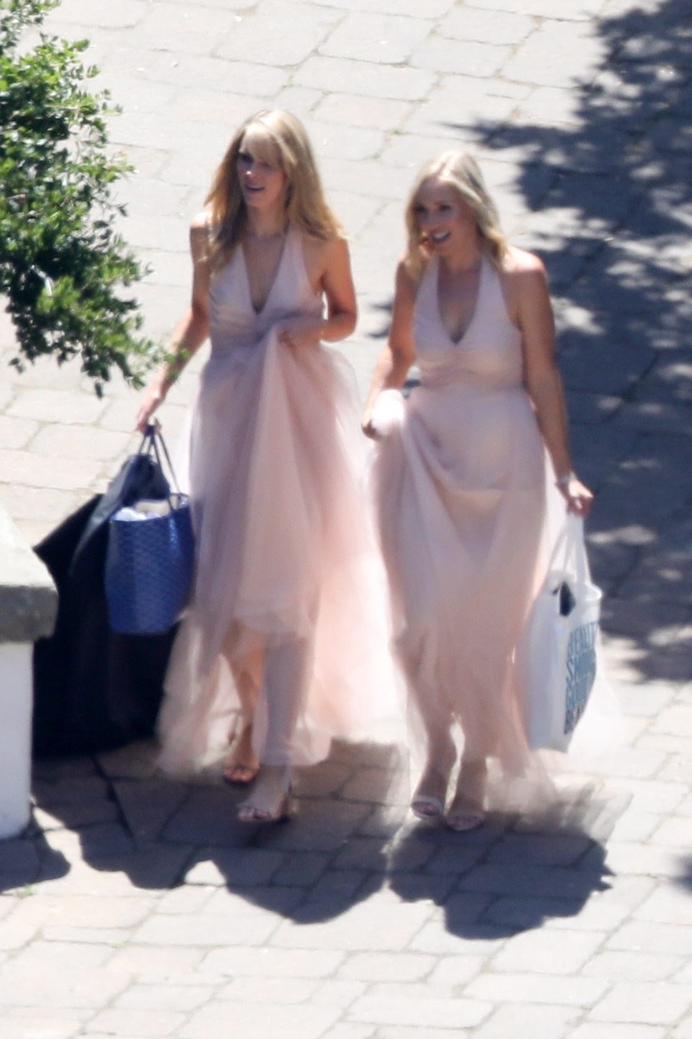 Chris Pratt and Katherine Schwarzenegger's bridesmaids get ready for the big event!