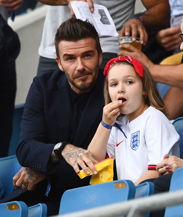 David And Harper Beckham