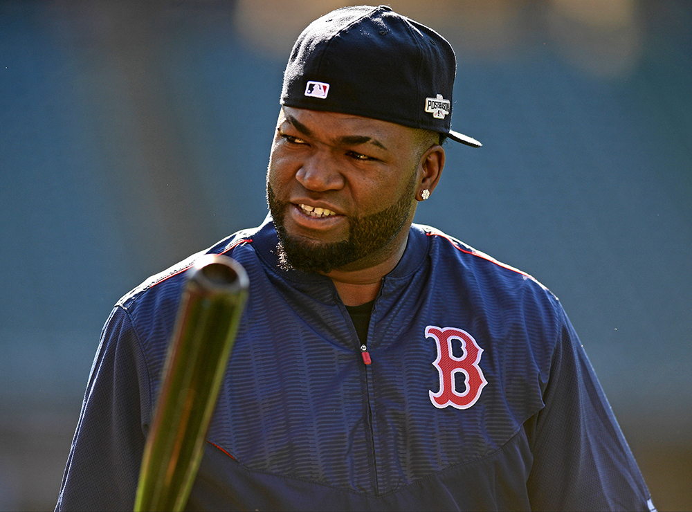 Boston Red Sox MLB baseball practice session, Cleveland, USA - 05 Oct 2016