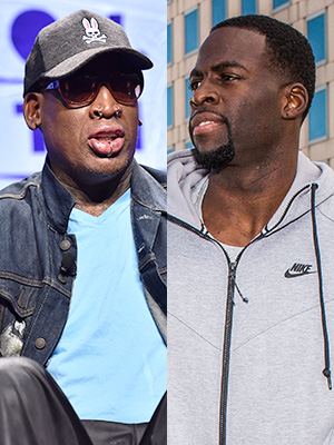 Dennis Rodman and Draymond Green