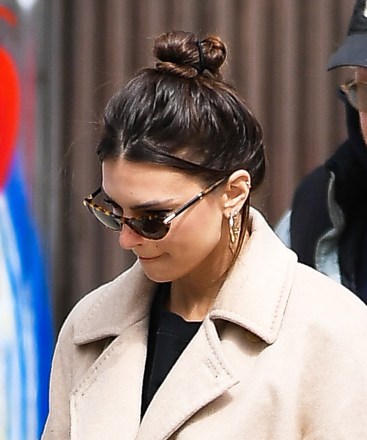 Emily Ratajkowski and husband Sebastian Bear-McClard walk their dog Colombo in New York City.Emily was makeup free and looked downcast on the eve of Governor Cuomo shutting down New York City due to Coronavirus.

Pictured: Emily Ratajkowski,Sebastian Bear-McClard,Colombo
Ref: SPL5158289 220320 NON-EXCLUSIVE
Picture by: Robert O'Neil / SplashNews.com

Splash News and Pictures
USA: +1 310-525-5808
London: +44 (0)20 8126 1009
Berlin: +49 175 3764 166
photodesk@splashnews.com

World Rights